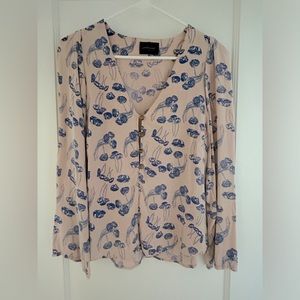 Rachel Comey Floral Blouse